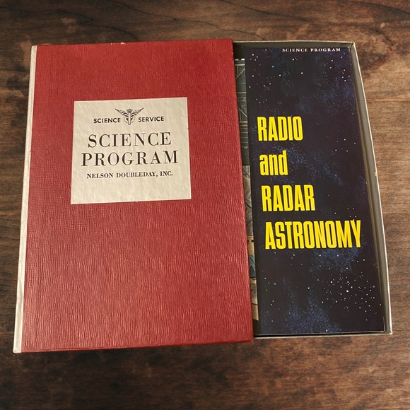 Book Set Science Program Nelson Doubleday 1970 Box Radar Astronomy Navigation - Picture 6 of 8